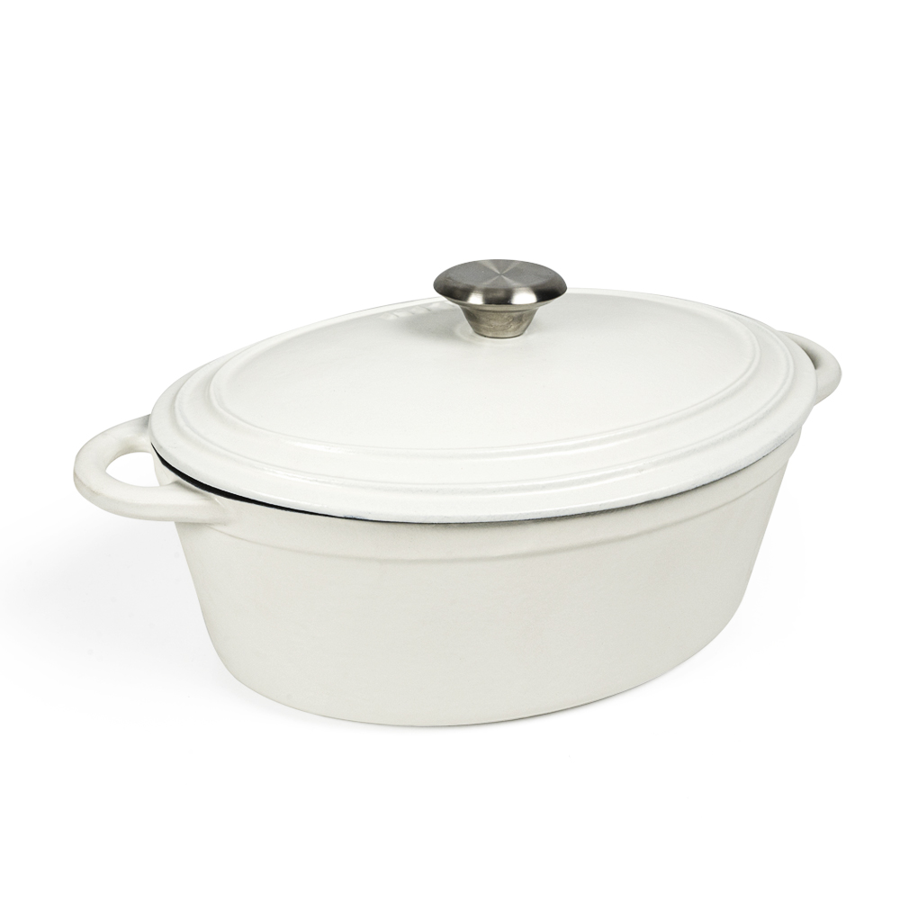 Food warmer enamel coated cast iron insulated cocotte casserole cookware manufacturers
