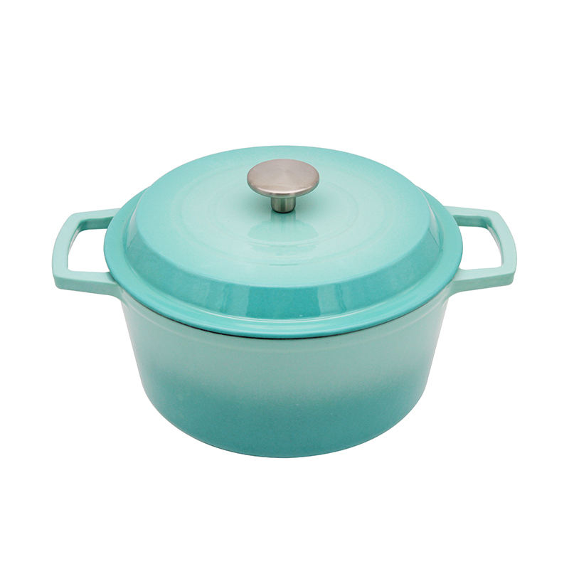 13-Piece Purple Enamel Cast Iron Cookware Set