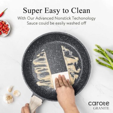 14-Piece Non-Stick Cookware Set with Steamer, Pots and Pans