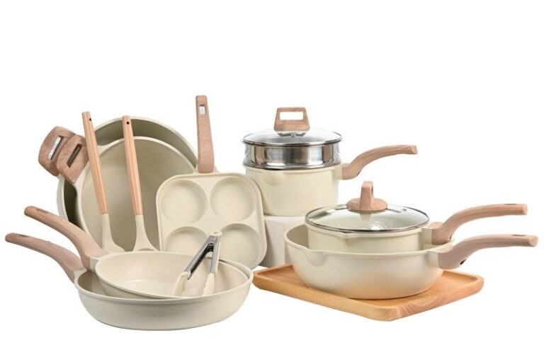 17PCS Maifan Stone Non-Stick Cookware Set