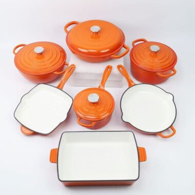  Smartpan Enamel Cast Iron Cookware Set 2025