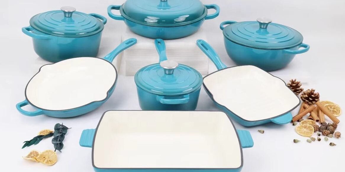 Smartpan Enamel Cast Iron Cookware Set 2025