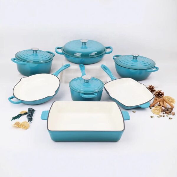 Smartpan Enamel Cast Iron Cookware Set 2025