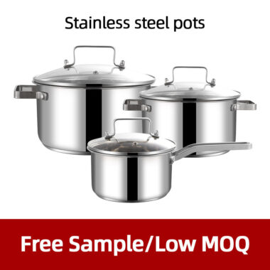  7-Piece Red Non Stick Cast Iron Cookware Set