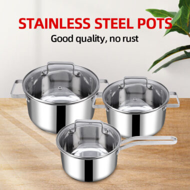  7-Piece Red Non Stick Cast Iron Cookware Set