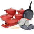 Donnor Cast Aluminum Non-Stick Cookware Set