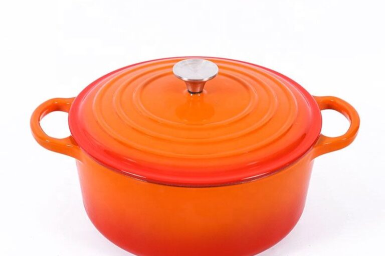 Enameled Cast Iron Dutch Oven Cooking Pot