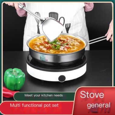 Premium Stainless Steel Cookware Set with 14 Pieces