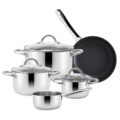 5-Piece Aluminum Nonstick Granite Cookware Set Wholesale
