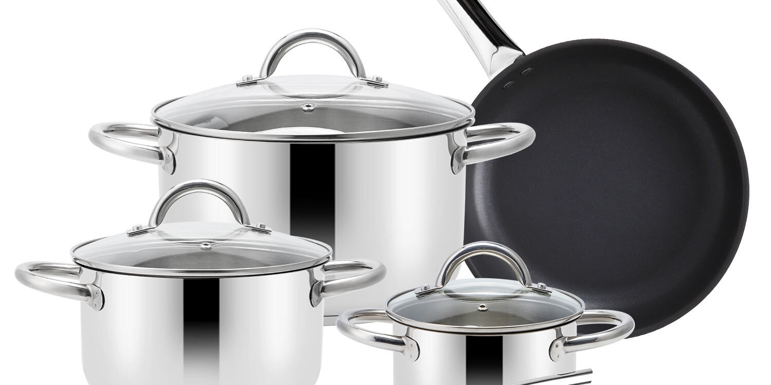 5-Piece Aluminum Nonstick Granite Cookware Set Wholesale